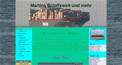 Desktop Screenshot of martins-schiffswelt-und-mehr.de